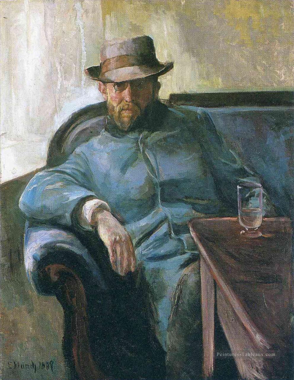 écrivain hans 1889 jaeger Edvard Munch Peintures à l'huile